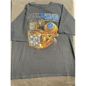 Dallas Cowboys T-Shirt Size XL Super Bowl Championship